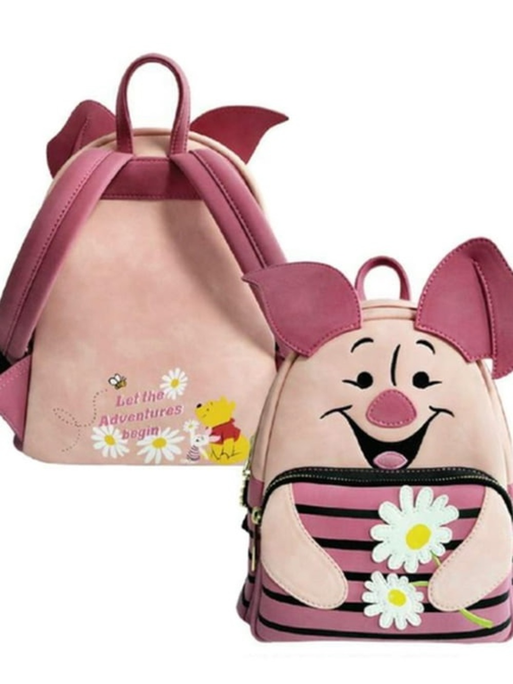 Like NEW Disney Piglet Loungefly Backpack - Picture 2 of 16